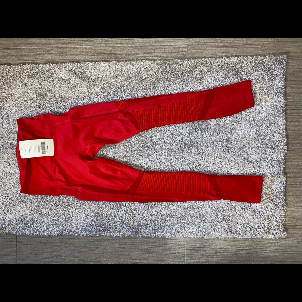 Fabletics high-waisted moto leggings